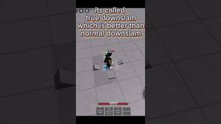 how to do true downslam on MOBILE! 🔥  || OP 🤯 || #roblox #op screenshot 3