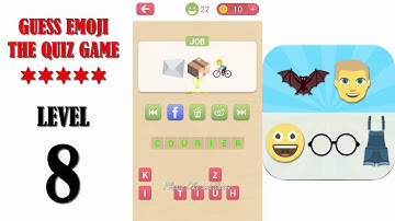 Guess Emoji The Quiz Game Level 8 - All Answers - Walkthrough