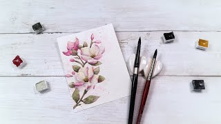 Colorful Whites in Watercolor