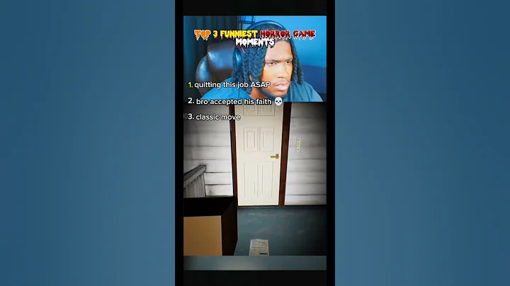 Top 3 Funniest Horror Game Moments 😭💀 (I Was Cry-Laughing at #2)