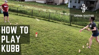 reflecteren Trein Verlenen How To Play Kubb - YouTube