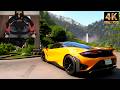 McLaren 765 LT - Forza Horizon 6 | Simagic Alpha EVO Sport Steering Wheel Gameplay