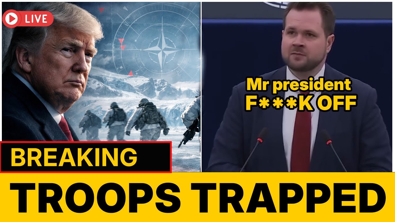 Just 1mint Ago:Greenland Crisis: U.S. Troops Trapped by Trump’s Threats