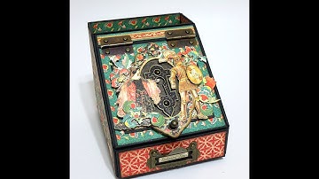 Enchanted Forest Desk Stationery Holder Tutorial - Part 1