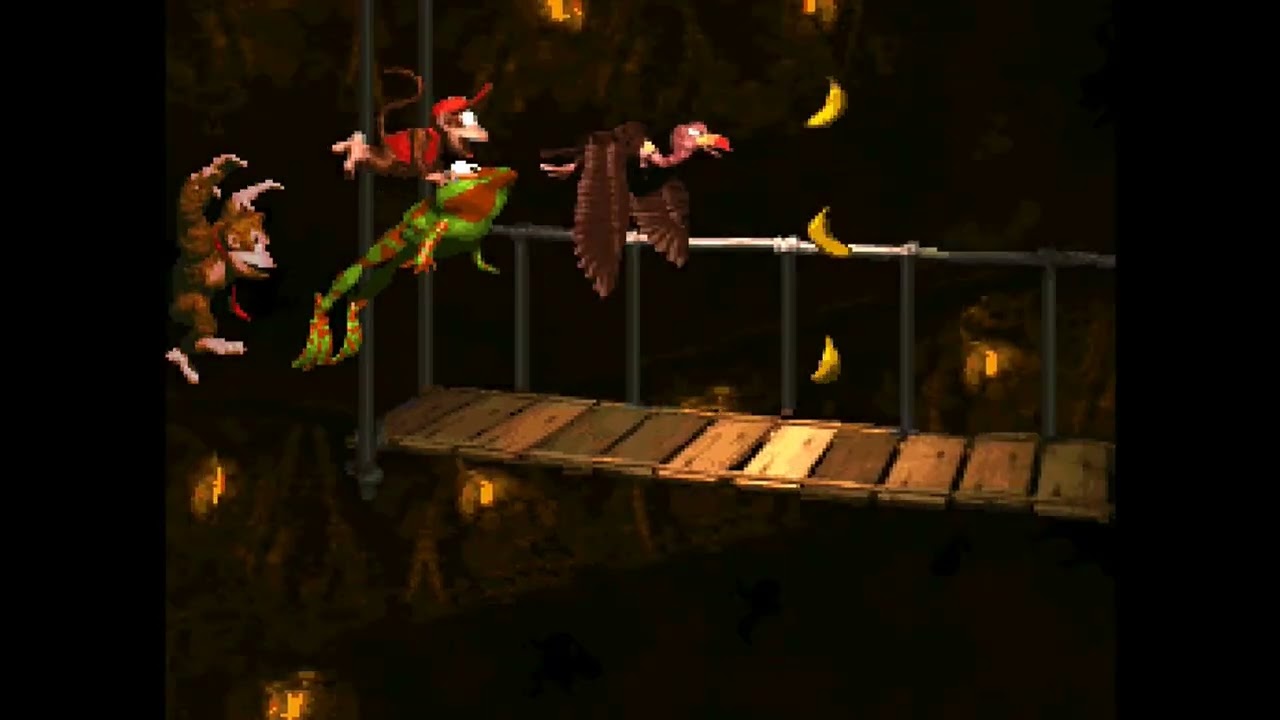 DONKEY KONG CONTRY WINKY'S WALKWAY SUPER NINTENDO YouTube