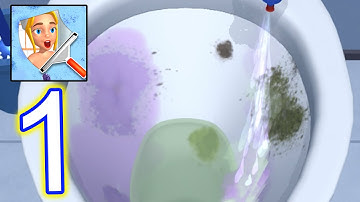 Deep Clean Inc. 3D - Gameplay Walkthrough Part 1 (iOS, Android)