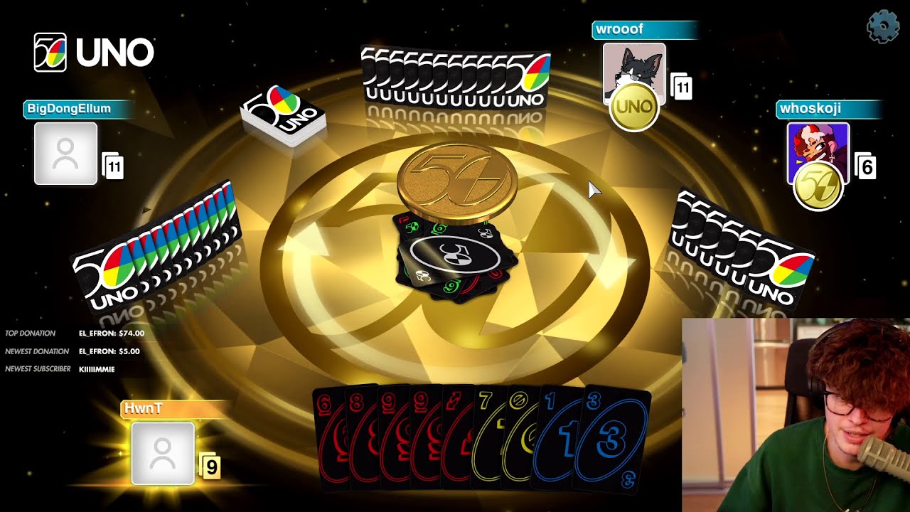 Uno 50th Anniversary New Card New Rule For Steve To Not Understand