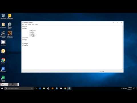 Code JS with notepad