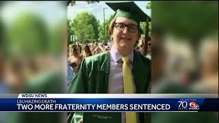 2 former LSU students sentenced in pledge's death