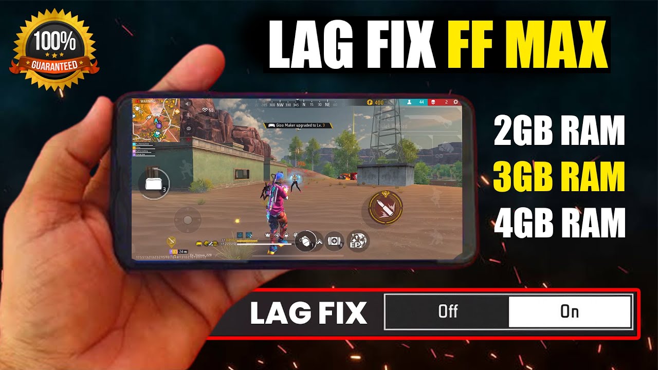 free fire max lag fix 2gb ram
