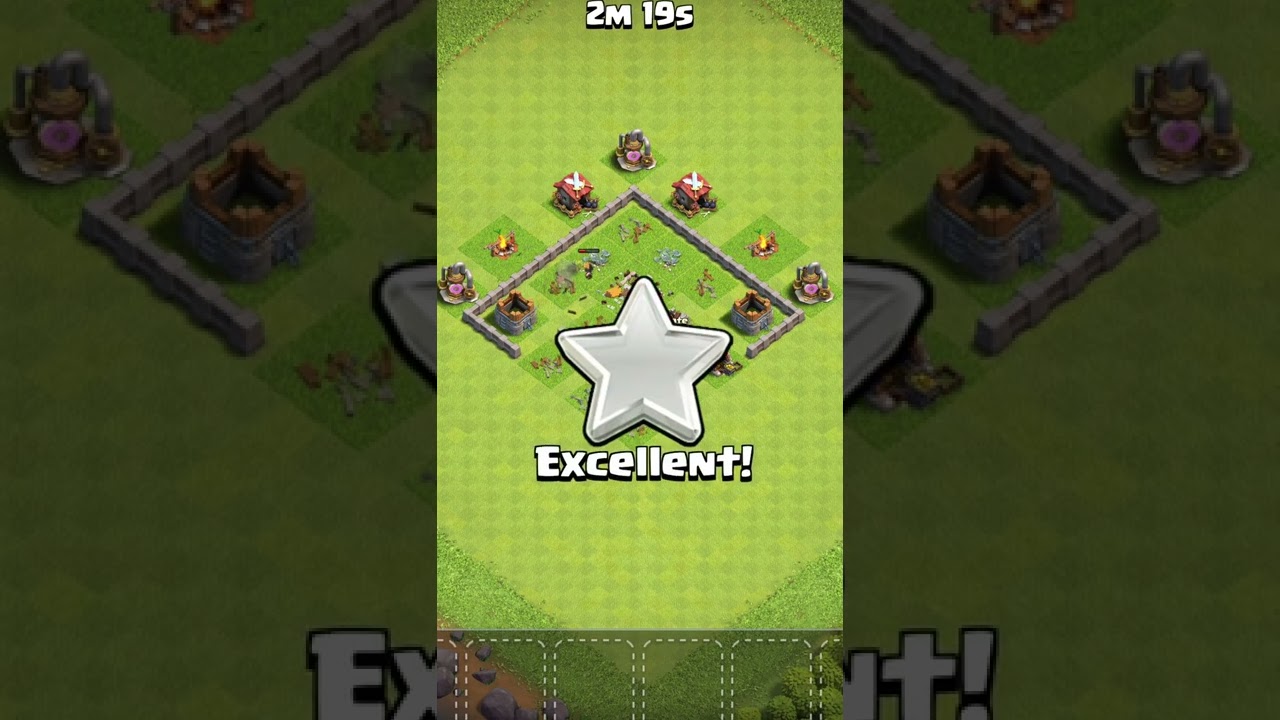 Watch 1 Valkyrie DESTROY a MAX TH3 in COC 