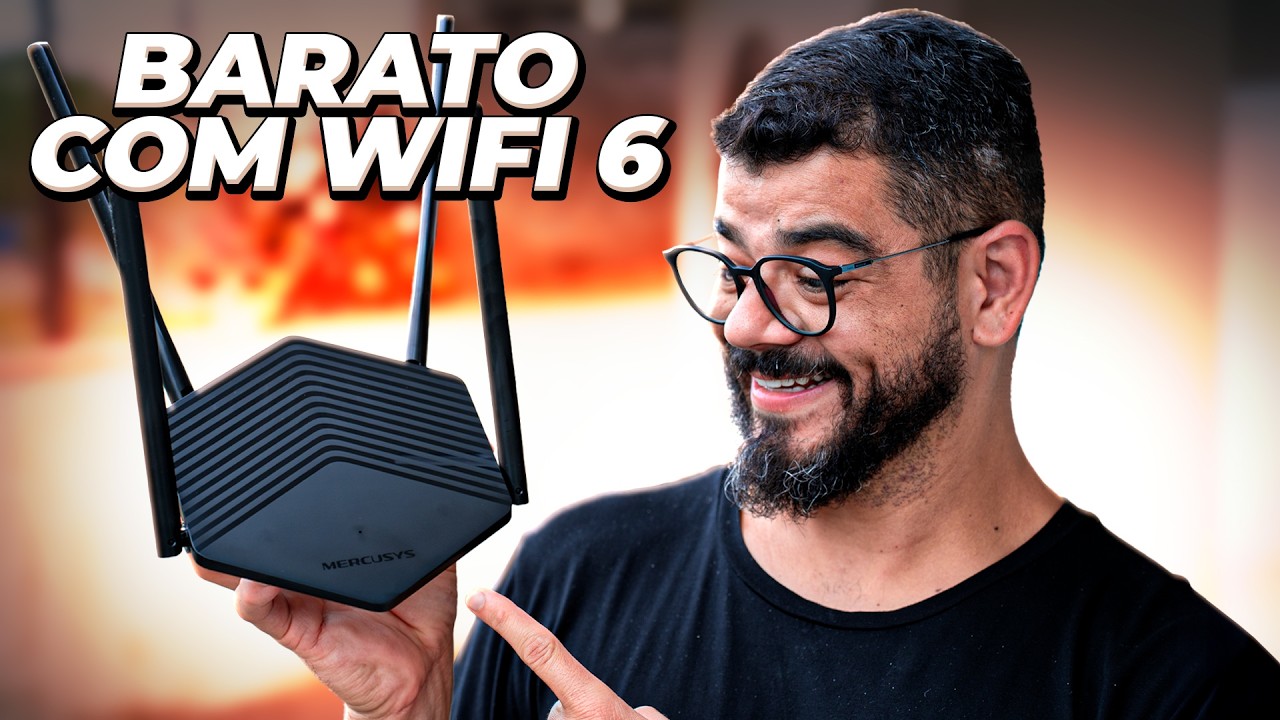 ROTEADOR COM WIFI 6 BOM E BARATO? MERCUSYS MR60X É COMPLETO! MAS VALE A ...