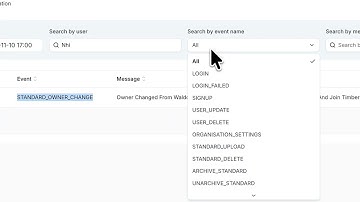 Audit Events in VET Workspace | Track User Activity With Confidence