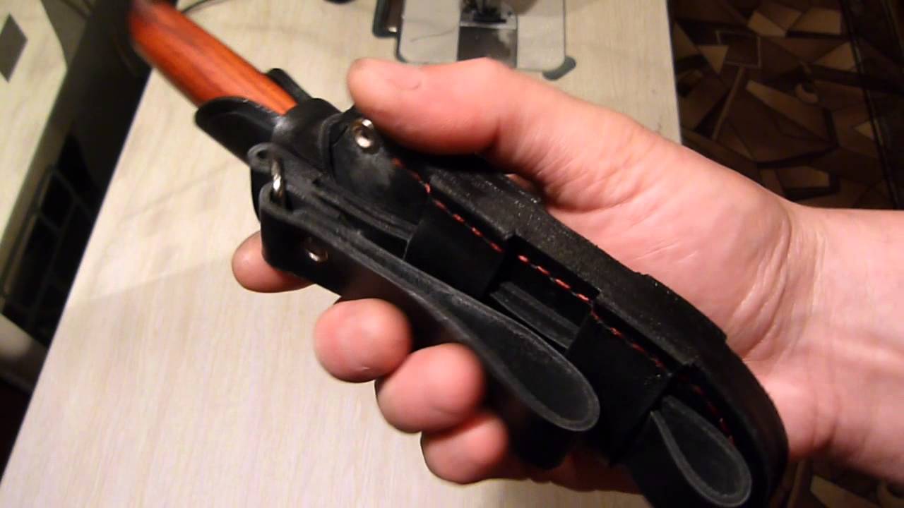 Ножны с системой крепления Molle. - YouTube