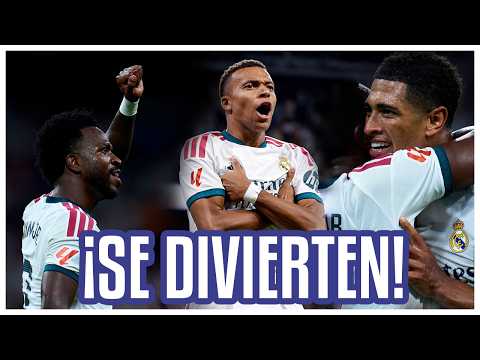 REAL MADRID HAS FUN TO THE RHYTHM OF KYLIAN, JUDE, AND VINICIUS ON MOURINHO'S RETURN