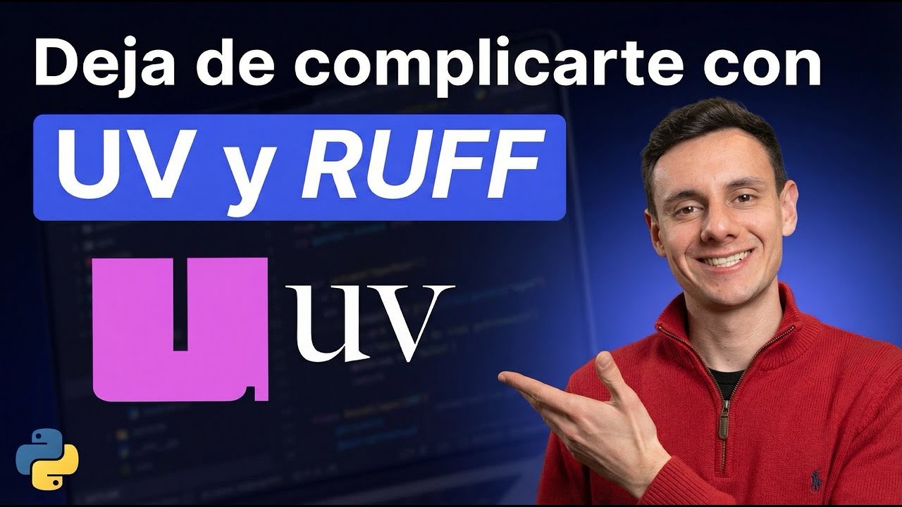 Aprende UV, Ruff + Jupyter Notebooks en Python - YouTube