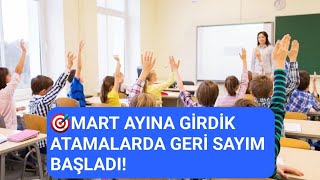 Mart Ayi Geldi̇ Öğretmen Atamalarinda Son Geli̇şmeler Detaylar