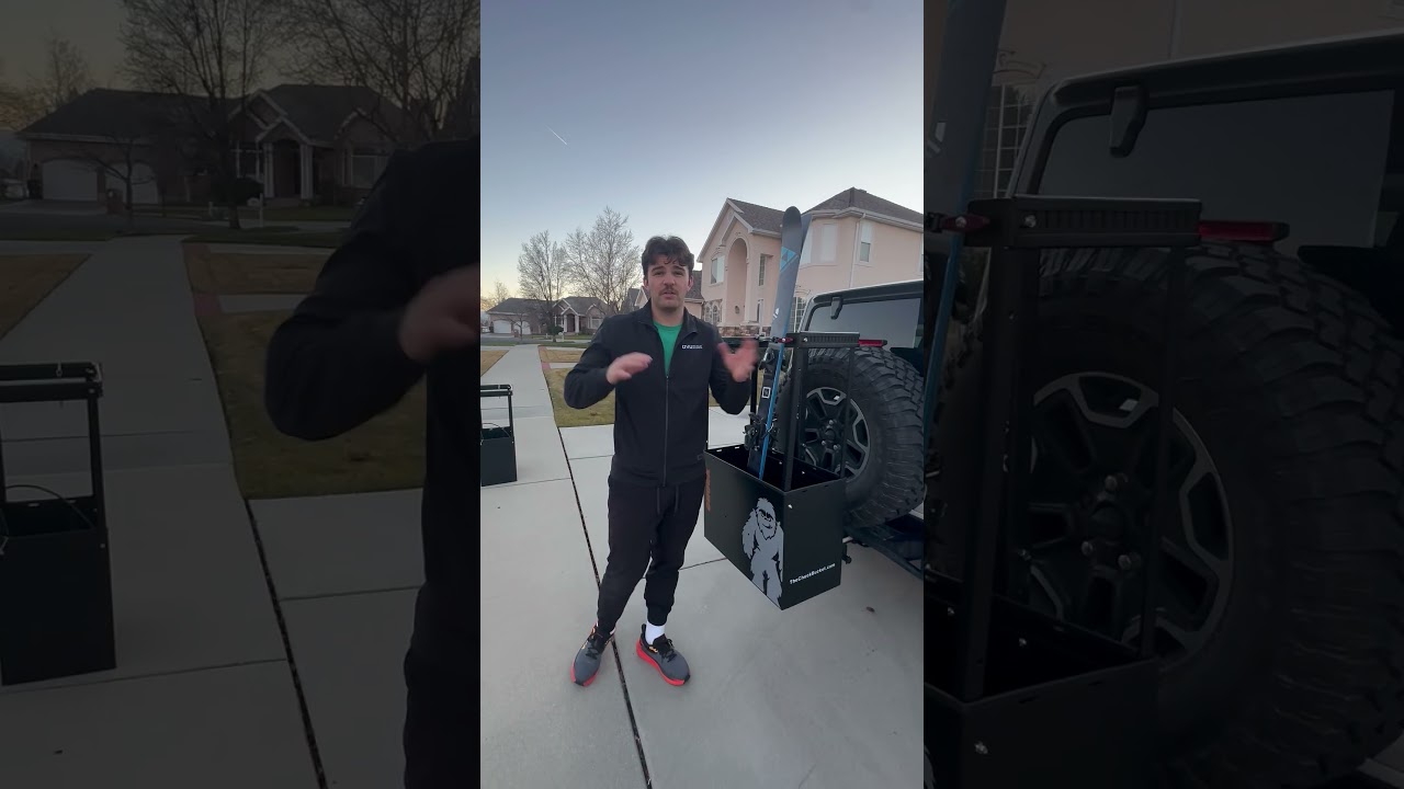 Chuck Bucket XL- a wider, bigger ski rack for the back of your car. Tell us your thoughts! #skirack