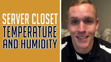Temperature and Humidity in Your Server Room | Tech Tip Tuesday | Colorado Computer Support
