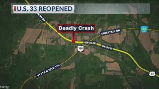 One dead following US-33 East crash in Hocking County