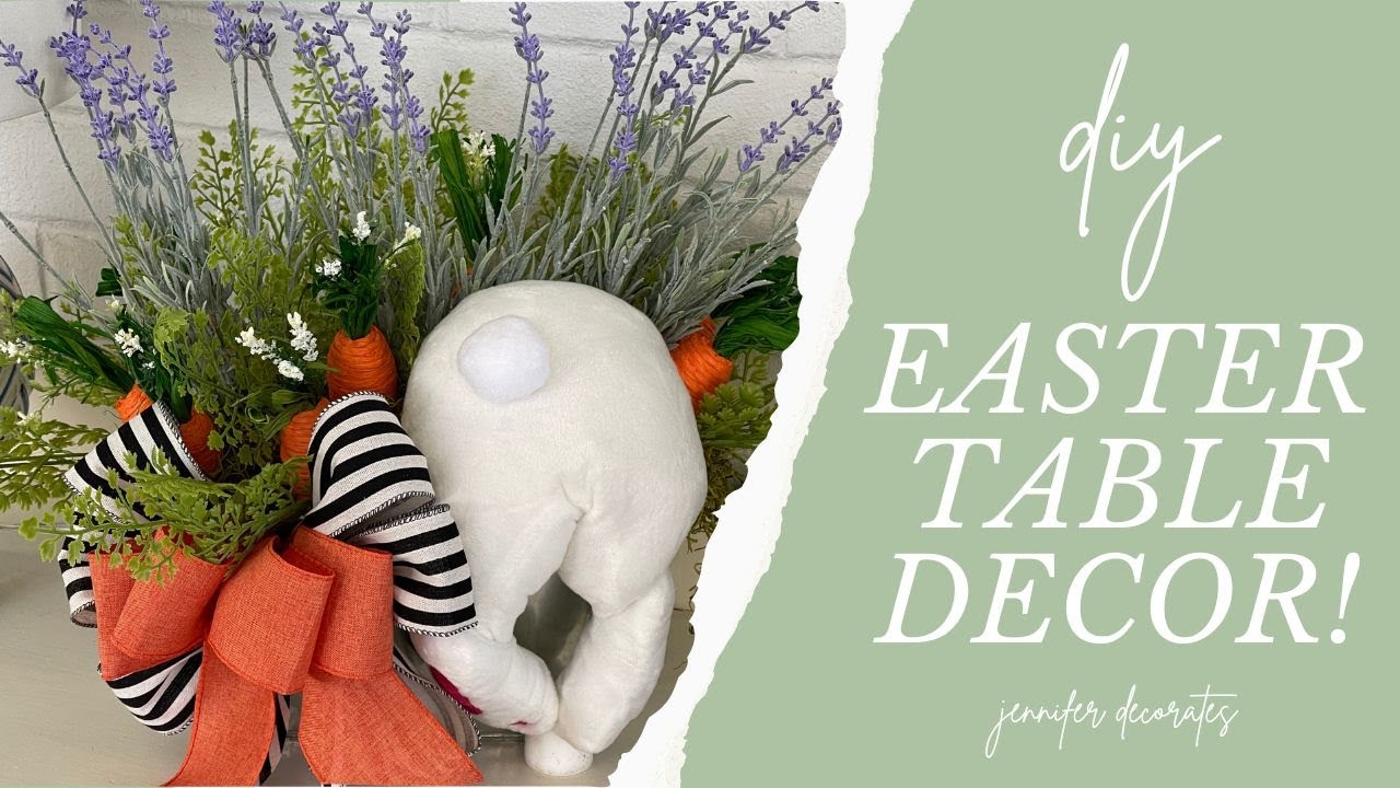Easter Table Decor Easter Decorations YouTube