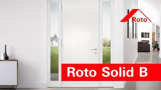 Roto Solid B | the butt hinge range P for PVC, timber and aluminium doors