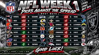 NFL Week 1 Picks Against The Spread | Best Bets