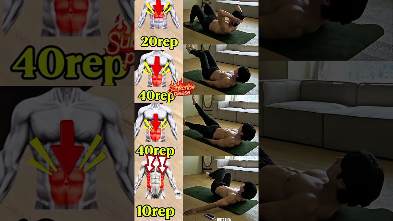 BEST FULL ABS WORKOUT FOR WEIGHT GANNING|SIX PACK EXERCISE FOR BIGGNER