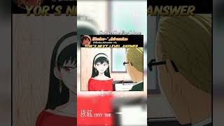 POV: You messed with Yor 🩸:The Adorable Truth#LoidForger #SpyXfamily #Anime#animeAMV