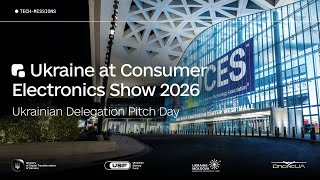 CES 2026 Ukrainian Delegation Pitch Day