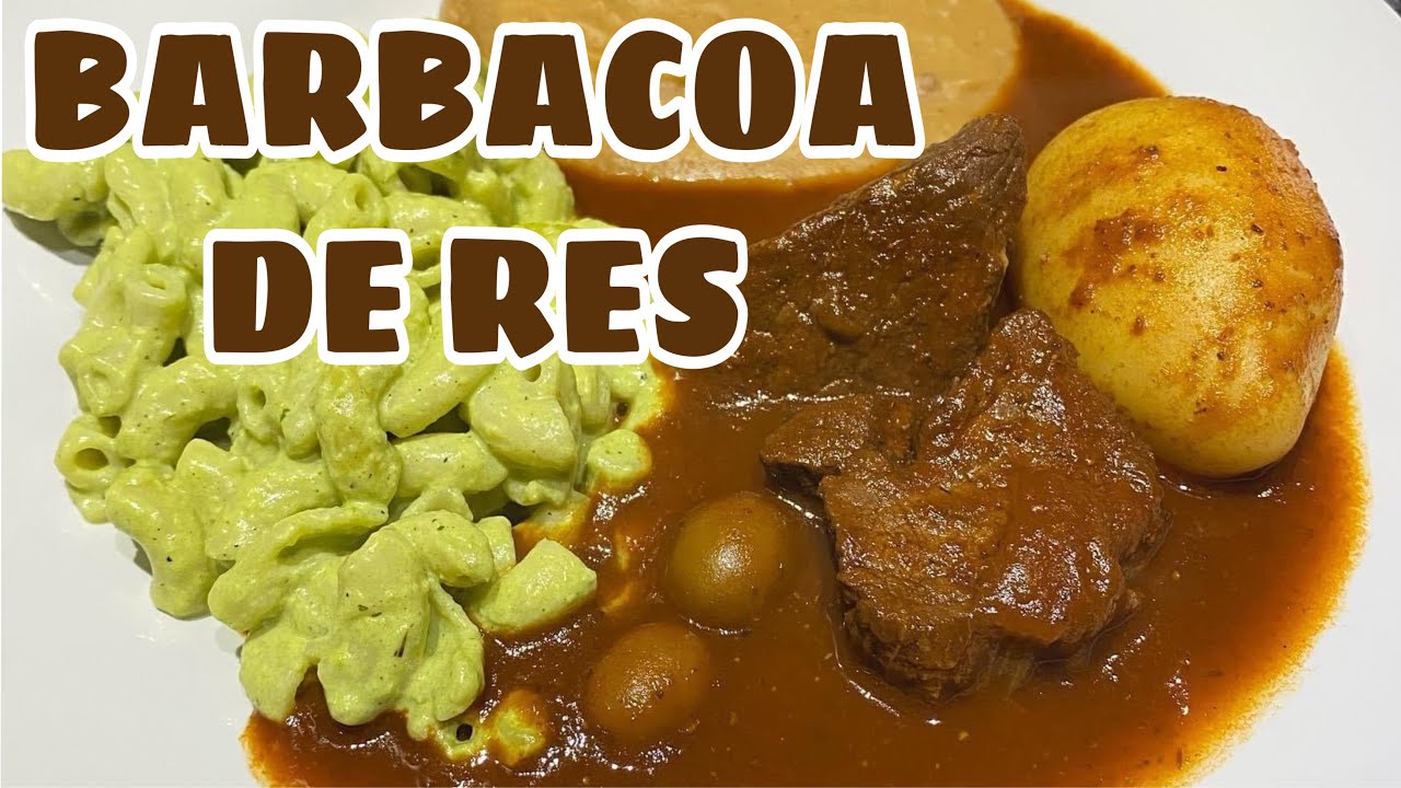 Barbacoa de res / estilo Sinaloa / Receta - YouTube
