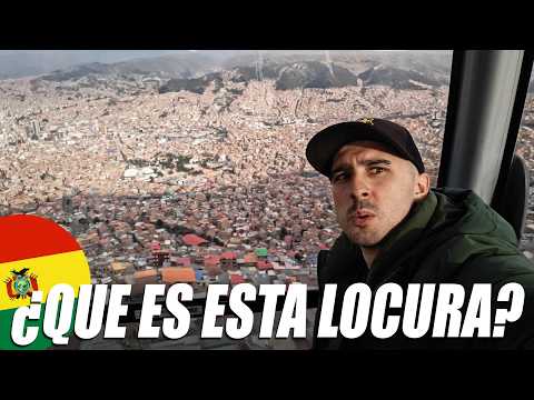 MY FIRST TIME IN BOLIVIA! La Paz and El Alto are crazy!