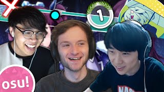 I Challenged 2 osu! YouTubers to See Who Can Make the Best Skin
