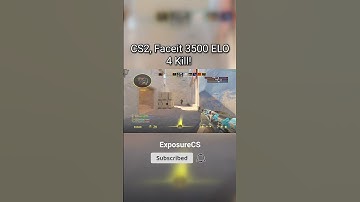 CS2, Faceit 3500 Elo, 4 Kill! #shorts   #cs2   #keşfet #cs2clips   #cs2highlights   #csgo
