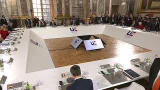 10.03.2022 - Olaf Scholz und alle anderen (2 von 2) - EU-Gipfel in Versailles (1. Tag)