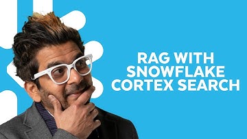 Demo: Build A RAG Application With Snowflake Cortex Search | Summit 2024