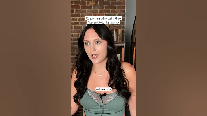 You just know she’s spelling it with an IE on purpose #skit #actress #bartender #server #pov