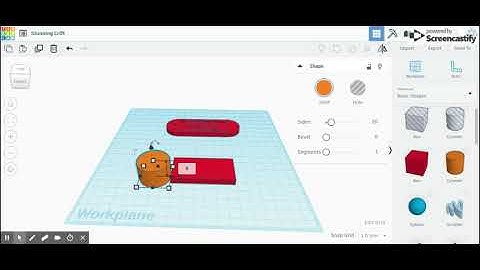 TinkerCAD Keychain Step 3