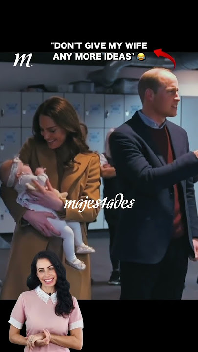 Catarina delighted with a baby and William making fun 😂🫶🏻