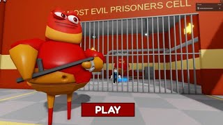 RED LARVA BARRYS PRISON RUN! ( Obby ) #roblox #scaryobby #obby #pomni