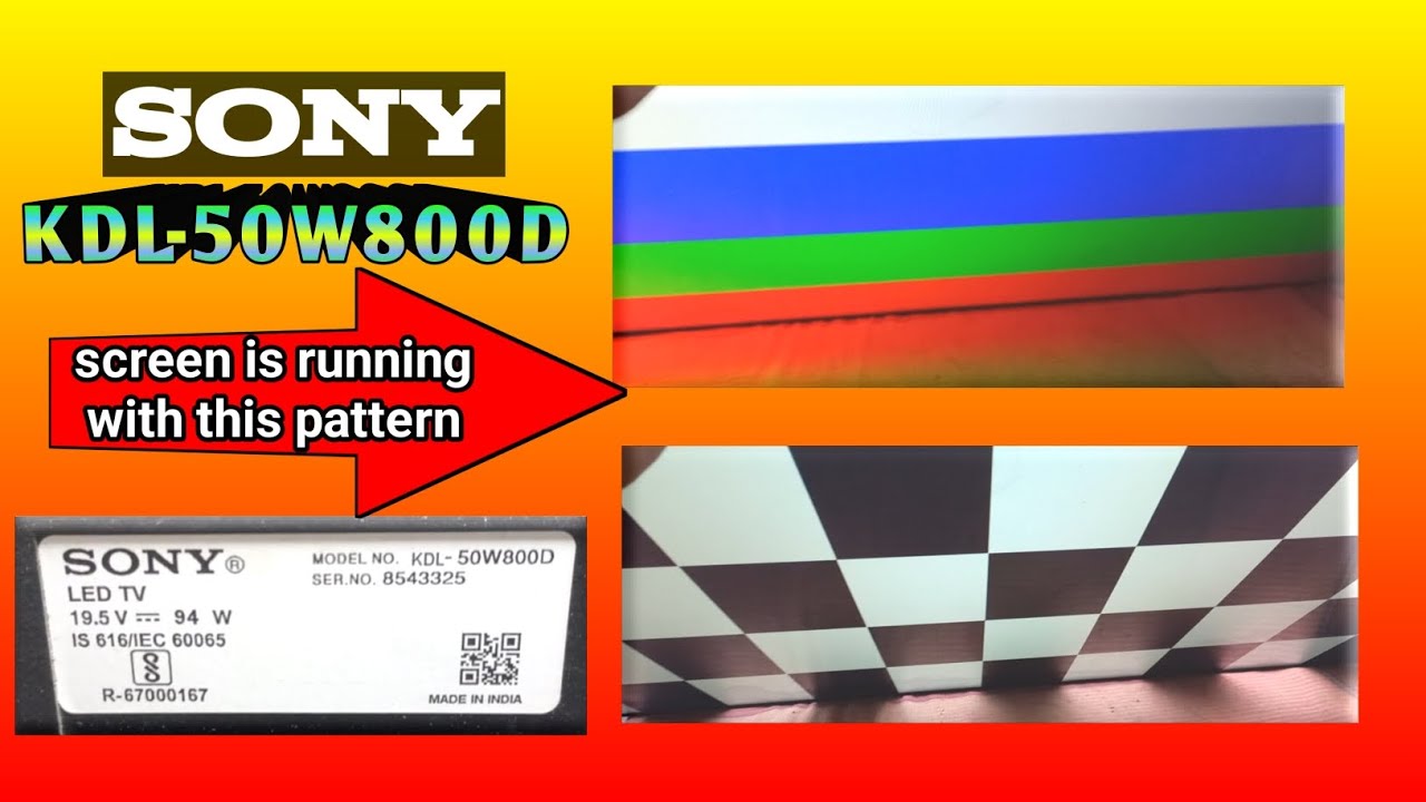 sony kdl 50w800d display repairsony 50"smart led tv repair YouTube