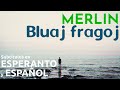 Merlin - Bluaj fragoj | Música en esperanto con subtítulos