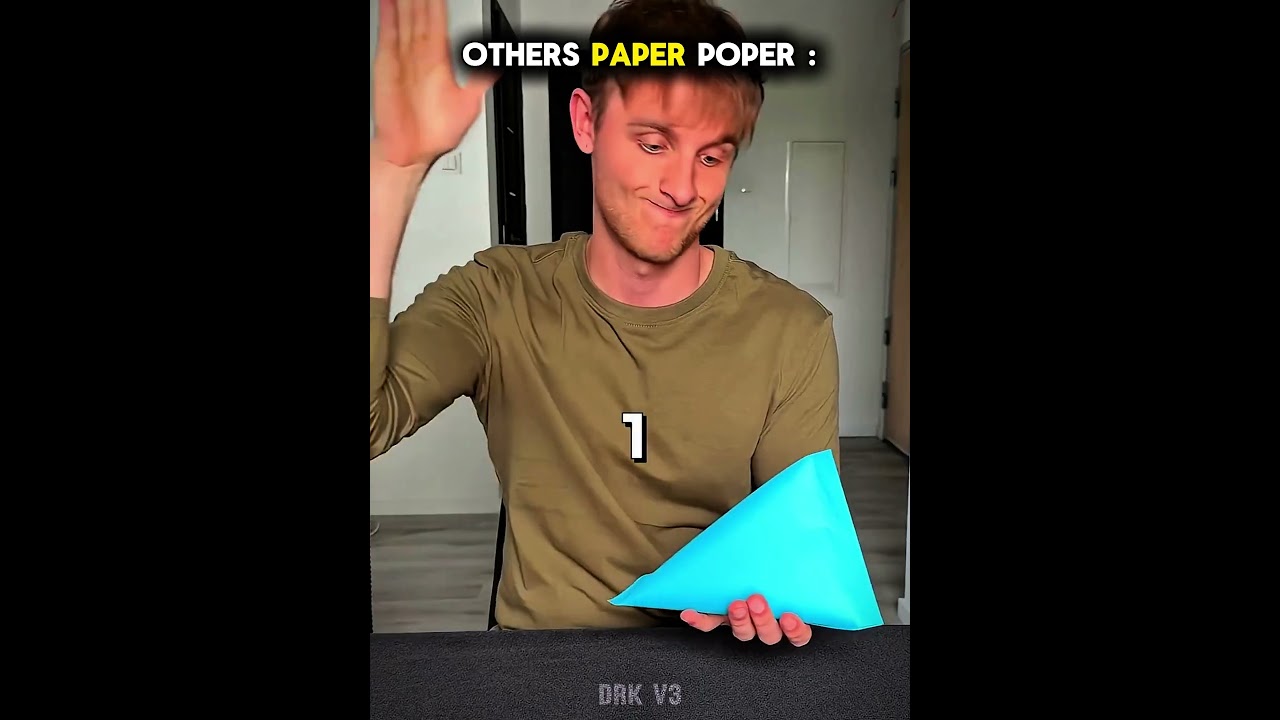 Others Paper poper Vs This One ☠️ 