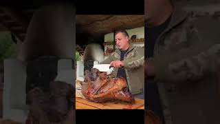 Cooking A Whole Huge Ostrich! The Recipe Of The Dish That Everyone Was Waiting|@MDgamin