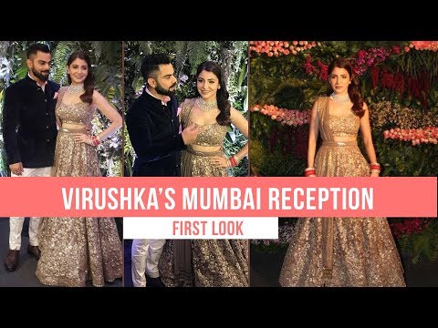 AWedding scenariohka Sharma and Virat Kohli arrive for their wedding reception | ViWedding scenariohka ki Shaadi | Pinkvilla