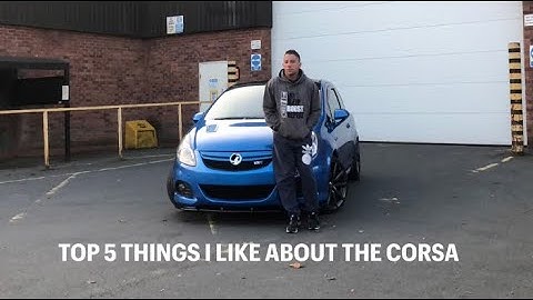 Top 5 things I like about the Corsa vxr