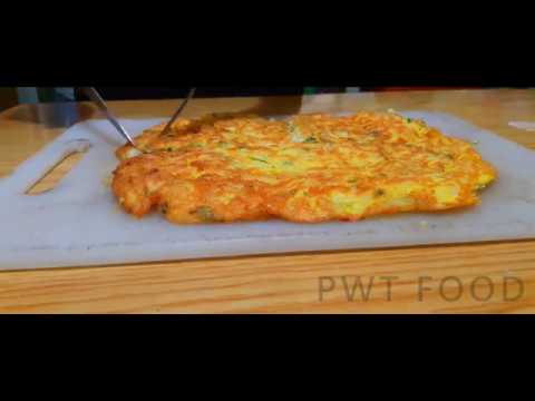 Video: Telur Dadar Dengan Nasi