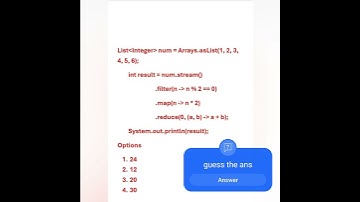 Java interview questions for experienced | java8 interview questions #java #shorts #youtubeshorts