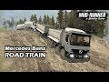 Spintires Mudrunner Mercedes Land Train | Mercedes Benz Actros SVE