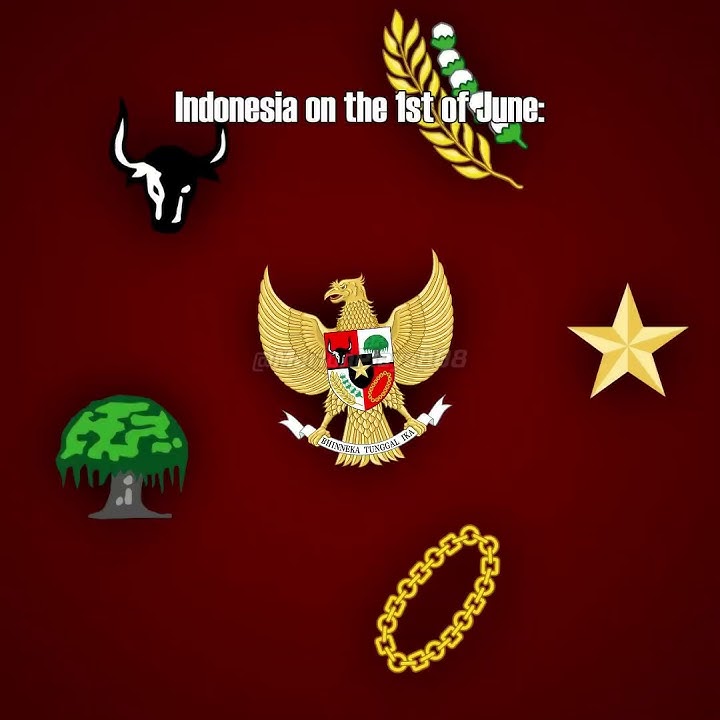 Pancasila Day (check desc) #countryballs #indonesia #pancasila #edit